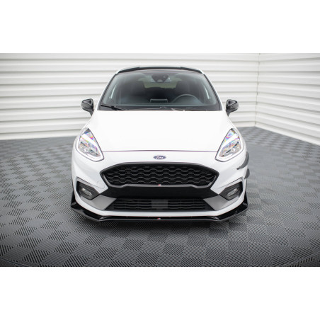 SPLITTER ANTERIORE V.4 + Flaps Ford Fiesta ST / ST-Line (Cod. M-FO-FI-8-STLINE-FD4G+FSF)