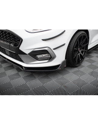 SPLITTER ANTERIORE V.4 + Flaps Ford Fiesta ST / ST-Line (Cod. M-FO-FI-8-STLINE-FD4G+FSF)