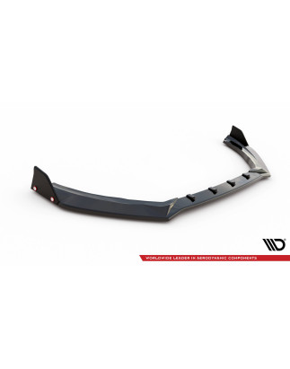 SPLITTER ANTERIORE V.4 + Flaps Ford Fiesta ST / ST-Line (Cod. M-FO-FI-8-STLINE-FD4G+FSF)