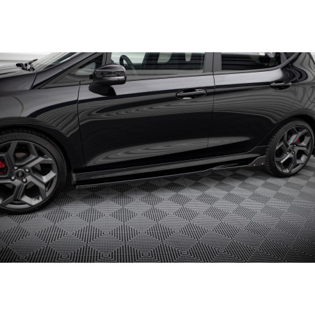 Diffusori minigonne V.2 + Flaps Ford Fiesta ST / ST-Line (Cod. M-FO-FI-8-STLINE-SD2G+SF)