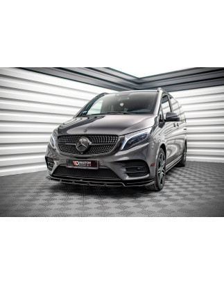 SPLITTER ANTERIORE V.5 Mercedes-Benz V-Class AMG-Line W447  (Cod. M-ME-V-447F-AMGLINE-FD5G+FD5RG)