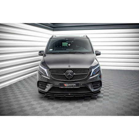 SPLITTER ANTERIORE V.5 Mercedes-Benz V-Class AMG-Line W447  (Cod. M-ME-V-447F-AMGLINE-FD5G+FD5RG)