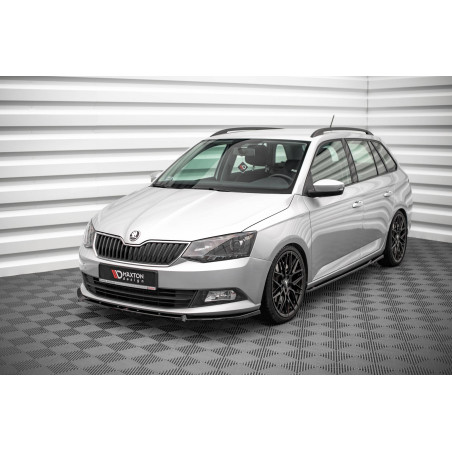 SPLITTER ANTERIORE V.1 Skoda Fabia Mk3 (Cod. M-SK-FA-3-FD1G)