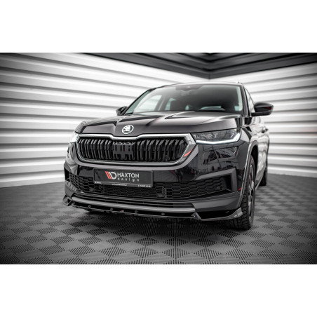 SPLITTER ANTERIORE V.1 Skoda Kodiaq Mk1 Facelift (Cod. M-SK-KO-1F-FD1G)