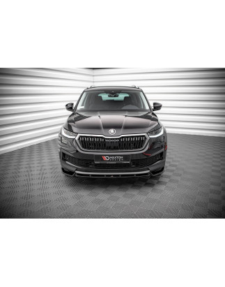 SPLITTER ANTERIORE V.1 Skoda Kodiaq Mk1 Facelift (Cod. M-SK-KO-1F-FD1G)