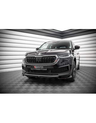 SPLITTER ANTERIORE V.2 Skoda Kodiaq Mk1 Facelift (Cod. M-SK-KO-1F-FD2G)