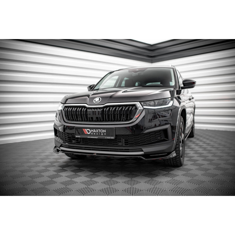 SPLITTER ANTERIORE V.2 Skoda Kodiaq Mk1 Facelift (Cod. M-SK-KO-1F-FD2G)