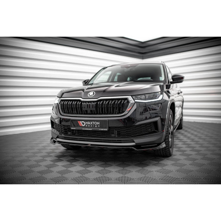 SPLITTER ANTERIORE V.2 Skoda Kodiaq Mk1 Facelift (Cod. M-SK-KO-1F-FD2G)