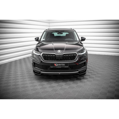 SPLITTER ANTERIORE V.2 Skoda Kodiaq Mk1 Facelift (Cod. M-SK-KO-1F-FD2G)
