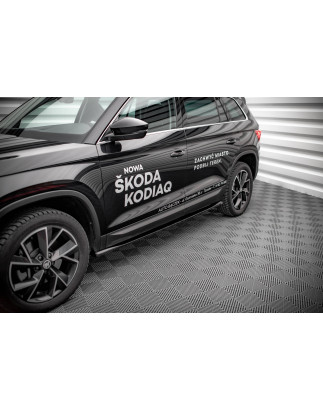 Diffusori minigonne Skoda Kodiaq Mk1 Facelift (Cod. M-SK-KO-1F-SD1G)