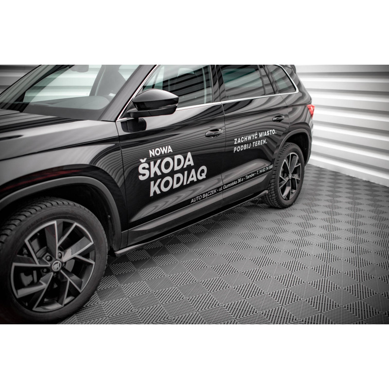 Diffusori minigonne Skoda Kodiaq Mk1 Facelift (Cod. M-SK-KO-1F-SD1G)