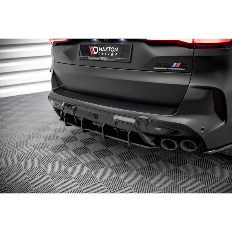 DIFFUSORE POSTERIORE street pro BMW X5M F95 / F95 Facelift (Cod. M-BMX5M05CNC-RS1B)