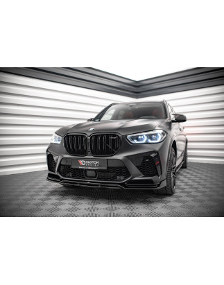 SPLITTER ANTERIORE V.3 BMW  X5M F95 (Cod. M-BM-X5M-05-FD3G+FD3RG)