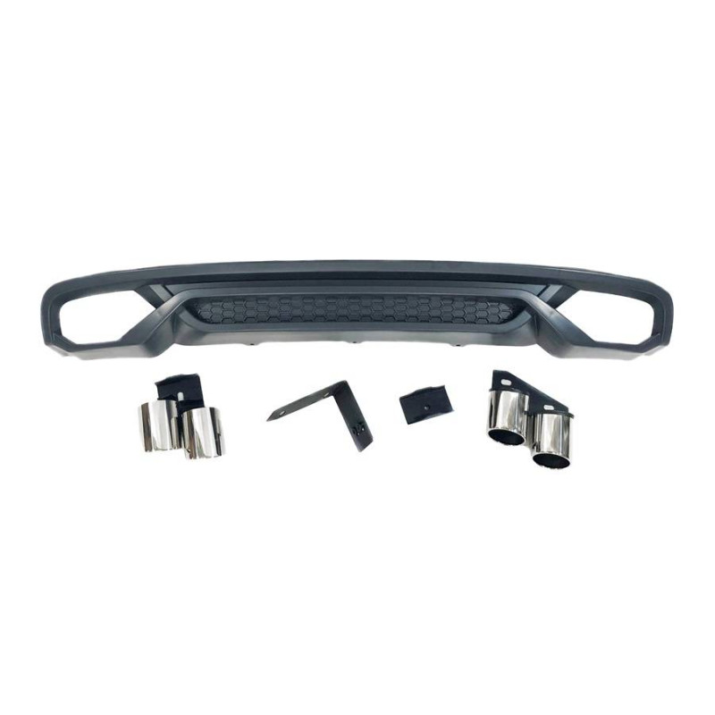 Diffusore Posteriore Audi A4 B8 Limousine / Avant 2013-2015 ABS (Cod. E-TCA4949)