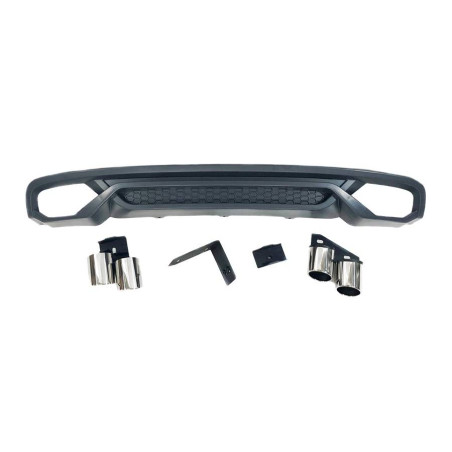 Diffusore Posteriore Audi A4 B8 Limousine / Avant 2013-2015 ABS (Cod. E-TCA4949)