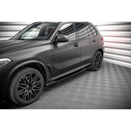 Diffusori minigonne BMW X5M F95 / F95 Facelift (Cod. M-BM-X5M-05-SD1G)