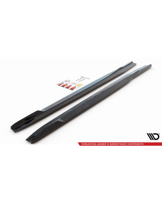 Diffusori minigonne BMW X5M F95 / F95 Facelift (Cod. M-BM-X5M-05-SD1G)