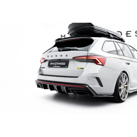 Sottoparaurti posteriore Skoda Octavia RS Mk4 (Cod. M-SK-OC-4-RS-RS1G+RS1RG)