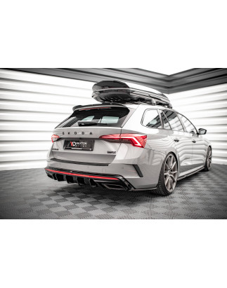Splitters posteriori laterali V.3 Skoda Octavia RS Mk4 (Cod. M-SK-OC-4-RS-RSD3G)