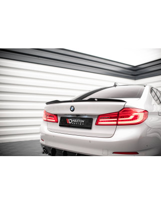 Spoiler Cap V.2 BMW 5 Standard / M-Pack / M550 berlina G30 / G30 Facelift  (Cod. M-BM-5-G30-CAP1G)