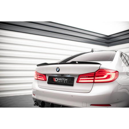 Spoiler Cap V.2 BMW 5 Standard / M-Pack / M550 berlina G30 / G30 Facelift  (Cod. M-BM-5-G30-CAP1G)