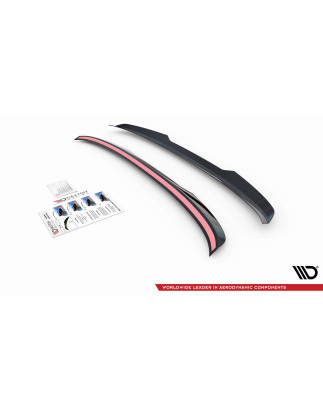 Spoiler Cap V.2 BMW 5 Standard / M-Pack / M550 berlina G30 / G30 Facelift  (Cod. M-BM-5-G30-CAP1G)