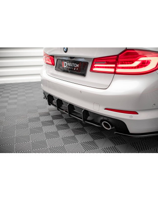 DIFFUSORE POSTERIORE street pro BMW 5 berlina G30 (Cod. M-BM5G30CNC-RS1B)
