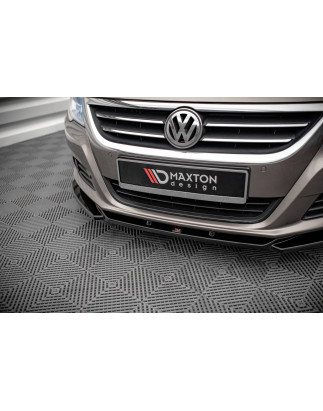 SPLITTER ANTERIORE V.4 Volkswagen Passat CC (Cod. M-VW-PA-CC-FD4G)