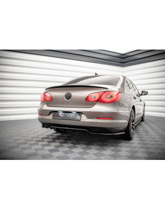 Splitter posteriore (con barre verticali) Volkswagen Passat CC (Cod. M-VW-PA-CC-RSD2G+RD1G)