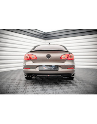 Splitter posteriore (con barre verticali) Volkswagen Passat CC (Cod. M-VW-PA-CC-RSD2G+RD1G)