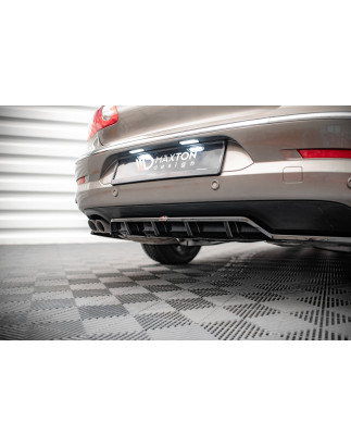 Splitter posteriore (con barre verticali) Volkswagen Passat CC (Cod. M-VW-PA-CC-RSD2G+RD1G)