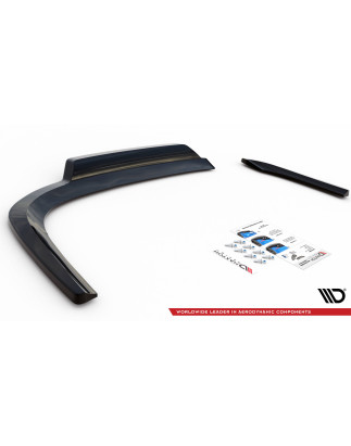 Splitter posteriore (con barre verticali) Volkswagen Passat CC (Cod. M-VW-PA-CC-RSD2G+RD1G)