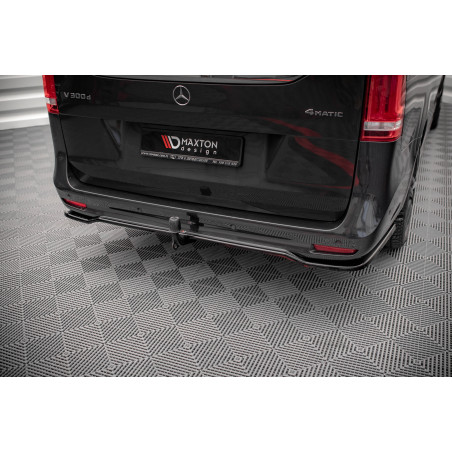 Splitter posteriore (con barre verticali) Mercedes-Benz V-Class AMG-Line W447 Facelift (Cod. M-ME-V-