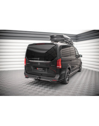 Splitter posteriore (con barre verticali) Mercedes-Benz V-Class AMG-Line W447 Facelift (Cod. M-ME-V-
