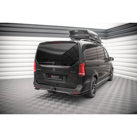 Splitter posteriore (con barre verticali) Mercedes-Benz V-Class AMG-Line W447 Facelift (Cod. M-ME-V-