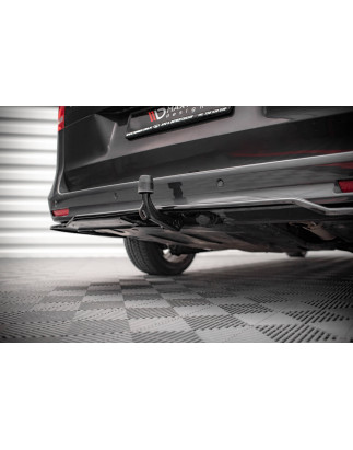 Splitter posteriore (con barre verticali) Mercedes-Benz V-Class AMG-Line W447 Facelift (Cod. M-ME-V-