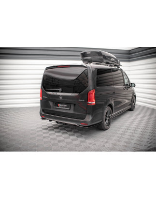 Splitter posteriore (con barre verticali) Mercedes-Benz V-Class AMG-Line W447 Facelift (Cod. M-ME-V-