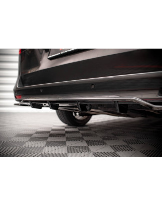 Splitter posteriore (con barre verticali) Mercedes-Benz V-Class AMG-Line W447 Facelift (Cod. M-ME-V-