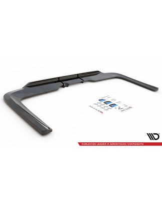 Splitter posteriore (con barre verticali) Mercedes-Benz V-Class AMG-Line W447 Facelift (Cod. M-ME-V-