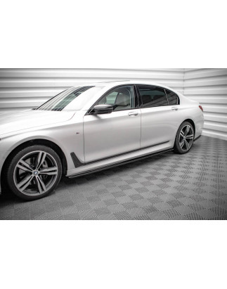 Diffusori minigonne V.1 for BMW 7 Long M-Pack G12 (Cod. M-BM-7-12-MPACK-SD1G)