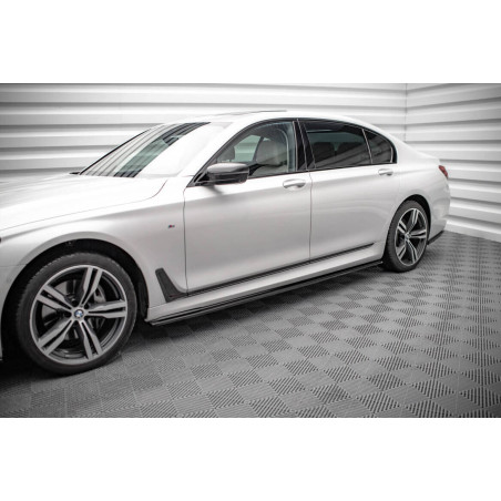 Diffusori minigonne V.1 for BMW 7 Long M-Pack G12 (Cod. M-BM-7-12-MPACK-SD1G)
