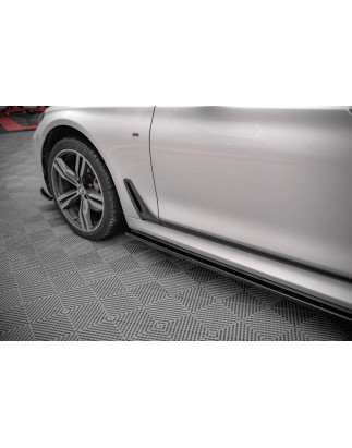 Diffusori minigonne V.1 for BMW 7 Long M-Pack G12 (Cod. M-BM-7-12-MPACK-SD1G)