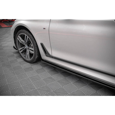 Diffusori minigonne V.1 for BMW 7 Long M-Pack G12 (Cod. M-BM-7-12-MPACK-SD1G)