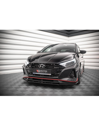 SPLITTER ANTERIORE V.1 Hyundai I20 N Mk3 (Cod. M-HY-I20-3-N-FD1G)