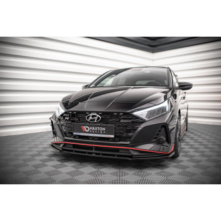 SPLITTER ANTERIORE V.1 Hyundai I20 N Mk3 (Cod. M-HY-I20-3-N-FD1G)