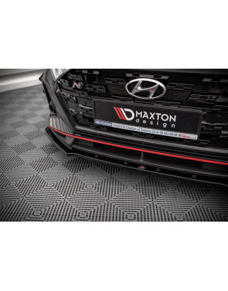 SPLITTER ANTERIORE V.1 Hyundai I20 N Mk3 (Cod. M-HY-I20-3-N-FD1G)