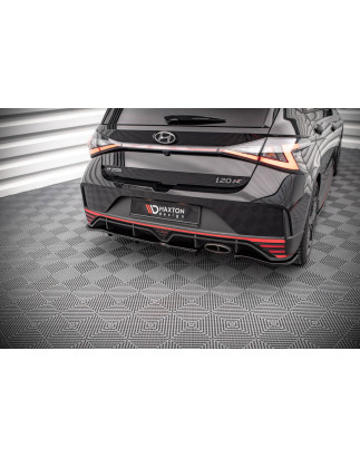 Splitter posteriore (con barre verticali) Hyundai I20 N Mk3 (Cod. M-HY-I20-3-N-RSD1G+RD1G)
