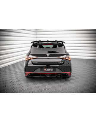 Splitter posteriore (con barre verticali) Hyundai I20 N Mk3 (Cod. M-HY-I20-3-N-RSD1G+RD1G)