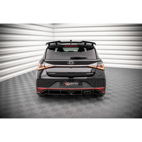 Splitter posteriore (con barre verticali) Hyundai I20 N Mk3 (Cod. M-HY-I20-3-N-RSD1G+RD1G)