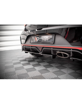 Splitter posteriore (con barre verticali) Hyundai I20 N Mk3 (Cod. M-HY-I20-3-N-RSD1G+RD1G)